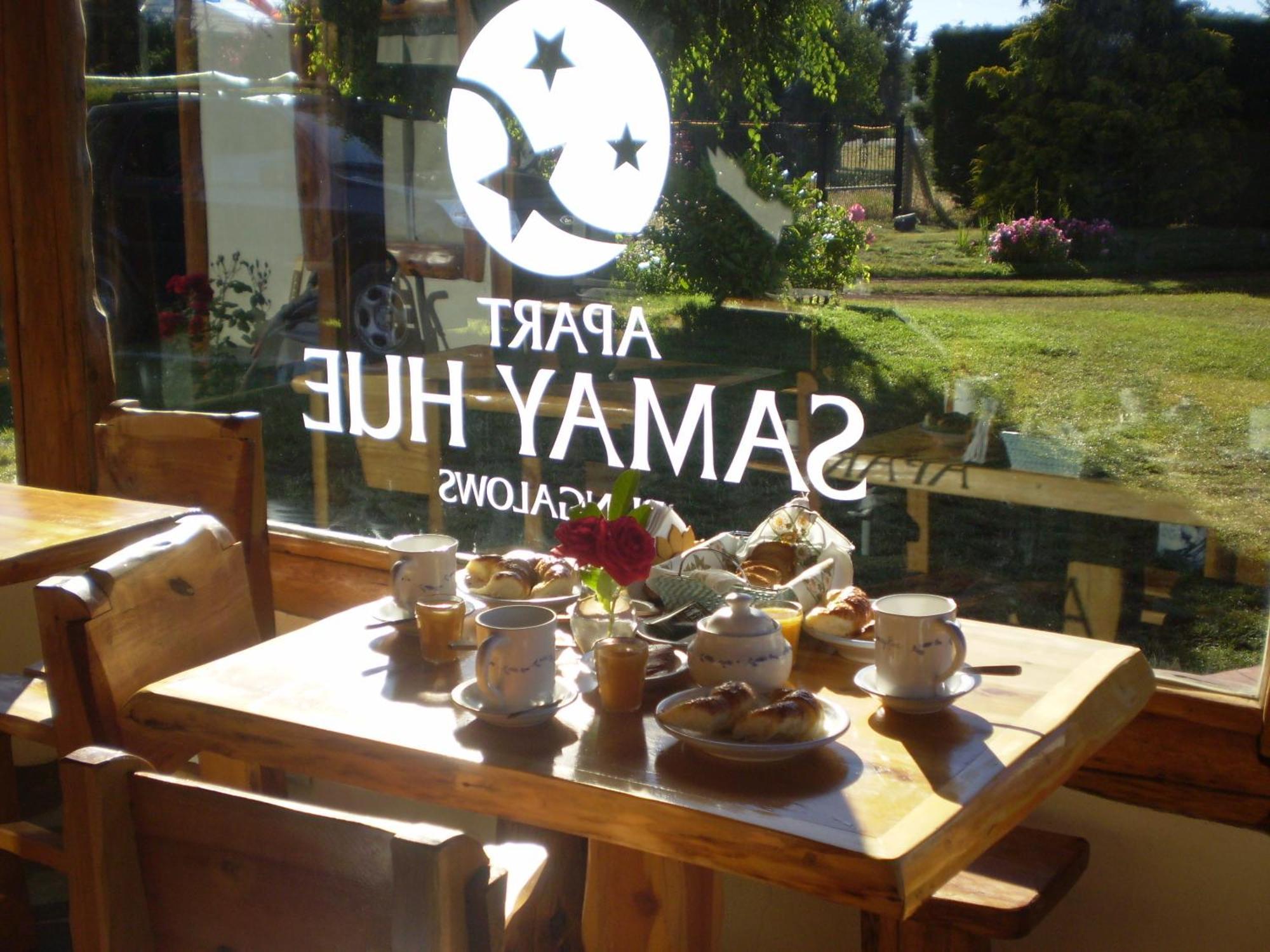 Apart Samay Hue Bungalows Dina Huapi Exterior foto